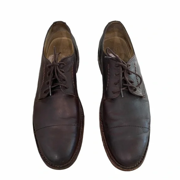 Frye Brown Leather Oxfords 84740 size 12 Amazon.com | Frye Men main image 3
